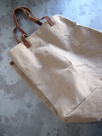 kyuca wash canvas tote(ウォッシュキャンバス　トート KY0141)